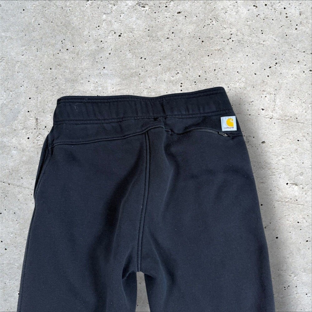 Carhartt Sweatpants Womens XS Black Relaxed Fit Fleece Jogger Pants BN5510-W - Picture 8 of 8